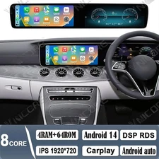 Dual 12.3" Car Radio For Mercedes-Benz CLS W257 2021-2024 Carplay Navigation 4G