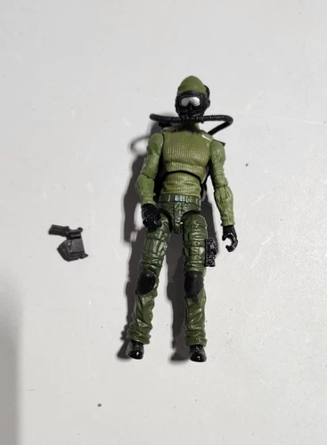 Shipwreck V17 GREEN Dollar General G.I. JOE COBRA 25th LOOSE Complete S2