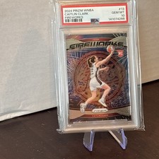 2024 Panini Prizm WNBA - Fireworks Caitlin Clark #13 (RC) PSA 10
