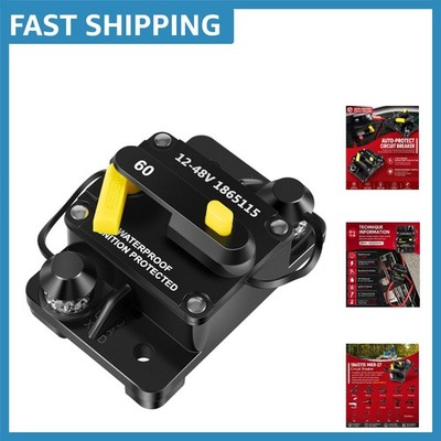 Rated 60 Amp Circuit Breaker for All Minn Kota Motors - Waterproof