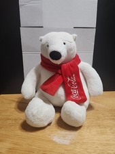 coca cola polar bear 9" Plush