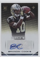 2014 Panini Rookies & Stars Longevity Parallel Signatures Brandin Cooks Auto 1b9