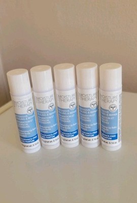 Avon Moisture Therapy Lip Balm. Intensive Healing. Lot of 5. New Stock .16oz