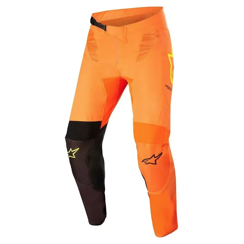 Alpinestars Supertech Blaze Orange Black Yellow Fluo 34"" Motocross MX Pants