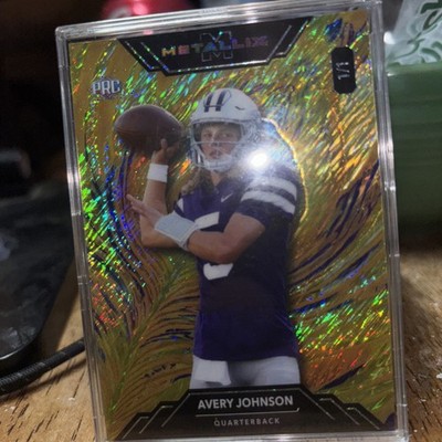 2025 Wild Card Metallic Gold Shimmer Avery Johnson 1/1