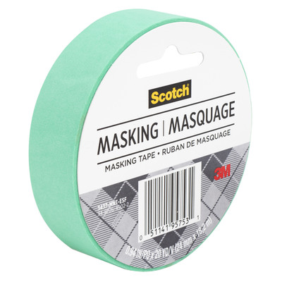 Scotch Expressions Masking Tape: 0.94 in. x 60 ft. (Mint)
