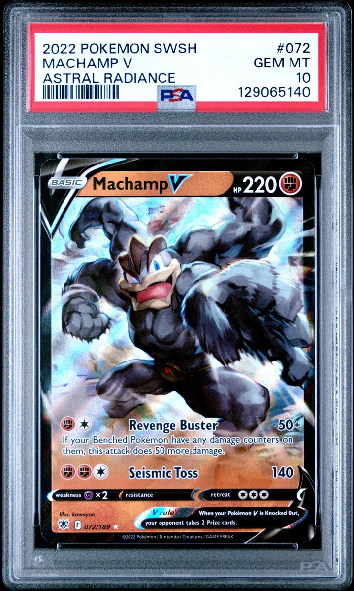 Machamp Pokémon TCG Professional Sports Authenticator (PSA) Grade