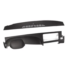 2pcs Dash Board Cap Cover Overlay Fit For 07-13 Silverado LS LT WT Sierra SL SLE
