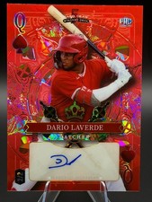 2/2 Dario Laverde Auto PRC 2024 Wild Card 5 Card Draw Stacked Deck 