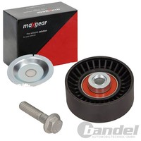Maxgear Umlenkrolle FÜHrungsrolle Keilrippenriemen Passend FüR Ford Focus