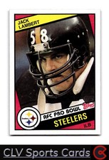 1984 Topps #167b Jack Lambert