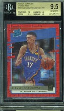 ALEKSEJ POKUSEVSKI Donruss Choice 2020-21 Red ROOKIE CARD BGS 9.5. rookie card picture