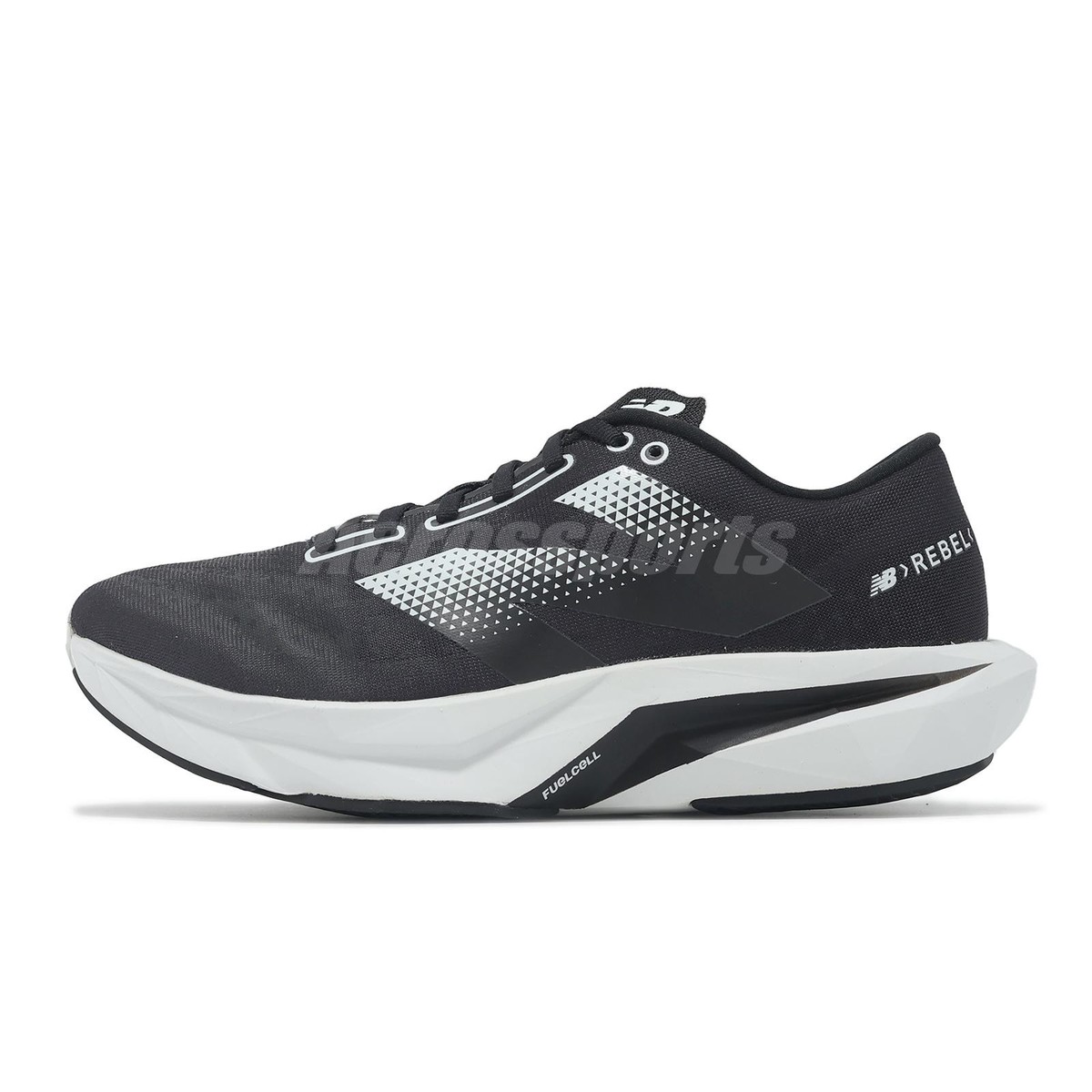 New Balance FuelCell Rebel V4 2E Wide NB Black White Men