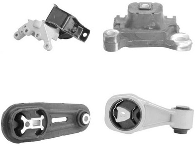 Engine Mount Kit For 11-15 Nissan Juke 1.6L 4 Cyl AWD PM11G2 Engine Mount Kit