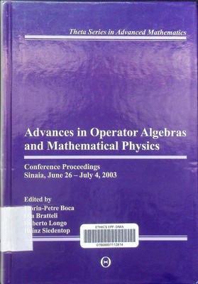 Advances in operator algebras and mathematical physics Conference Proceedings, S