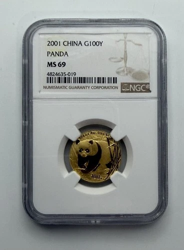 2001 Chinese Gold Panda 1/4 oz — photo from the most recent tracked eBay sale
