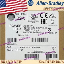 New AB 22A-D1P4N104/A PowerFlex 4Drive US Stock Same Day Free Ship AB