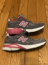 New Balance 990v3 Breast Cancer Awareness Made in USA Gray Pink Size 6.5