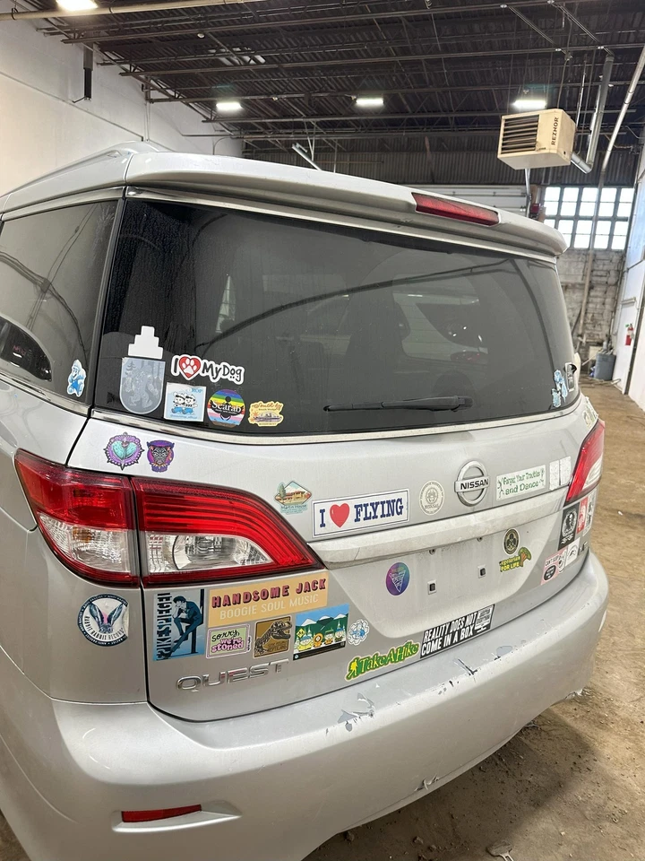 11 NISSAN QUEST maletero/tapa/portón trasero Foto 2 de 3