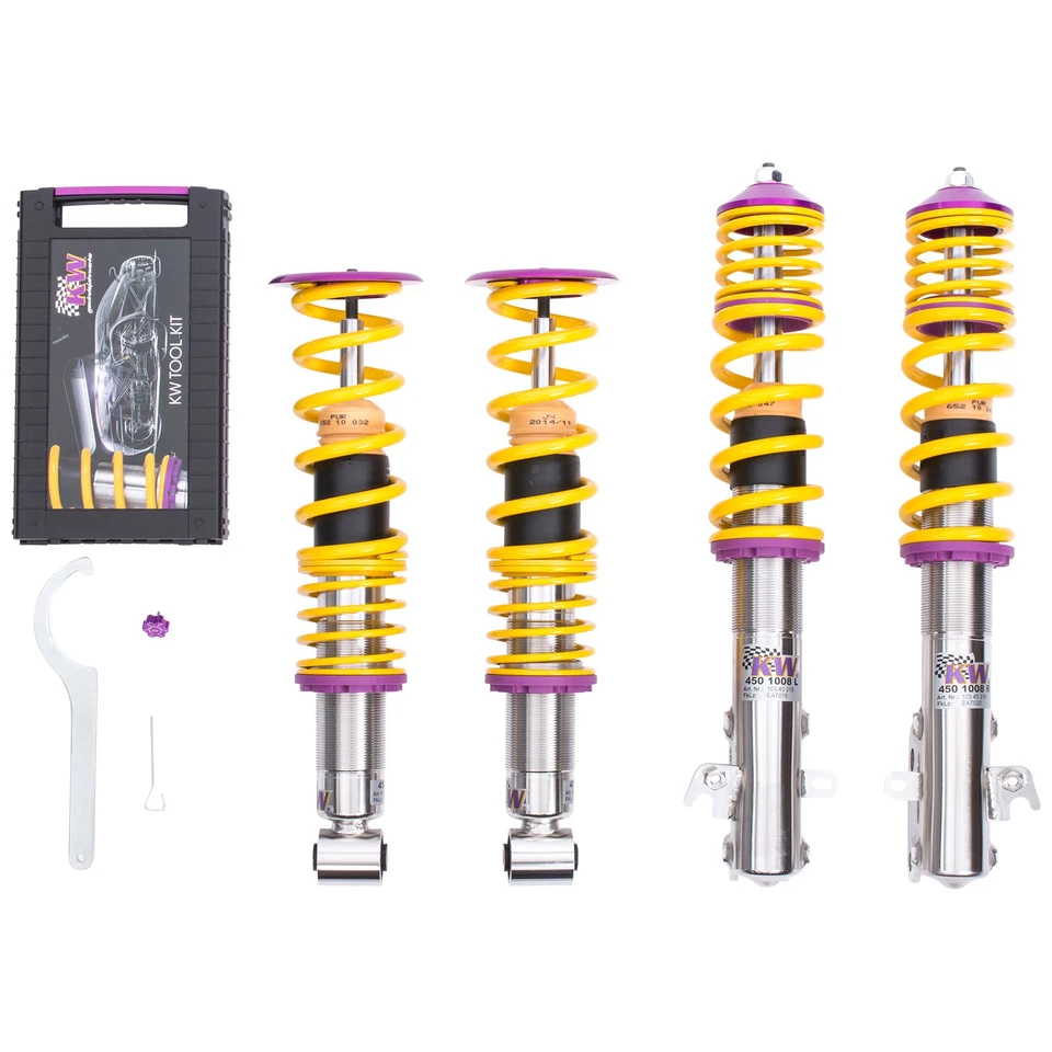 Coilover KW V1 VW GOLF III (1HX0, 1H, 1EX0, 1E) Variant -890kg - Immagine 2 di 4