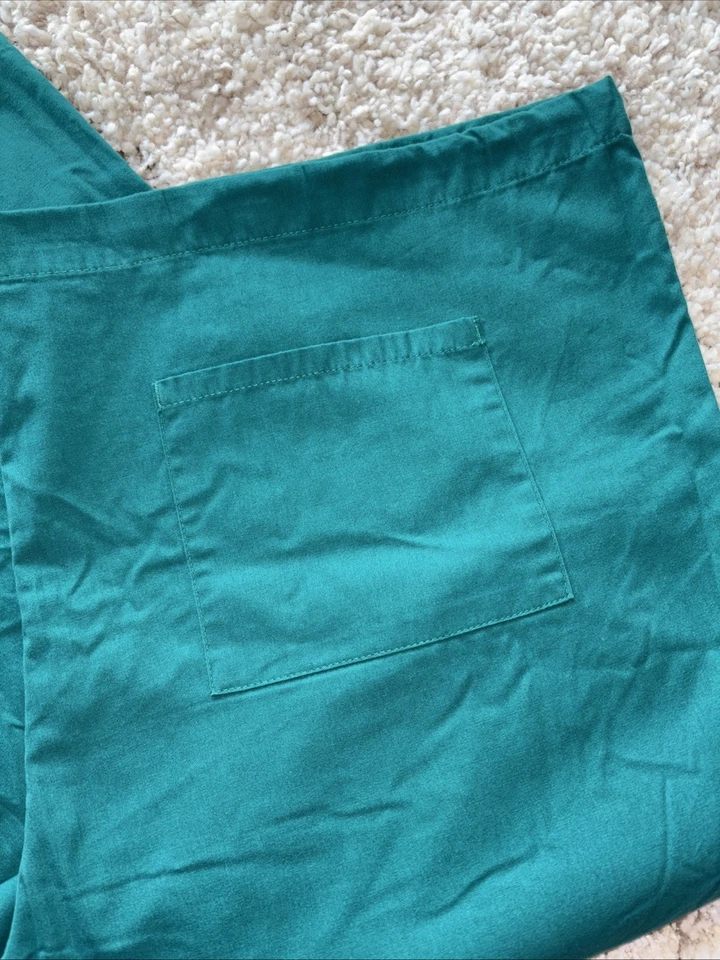 Pantalones Médicos SB Para Mujer TALLA XL VERDE Cordón Cintura Foto 3 de 4