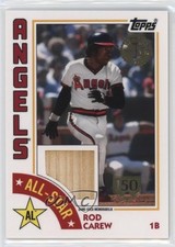 2019 Topps 1984 Baseball All-Stars Relics 150th Anniversary Rod Carew HOF 7gk