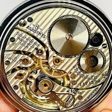 STUNNING 1926 South Bend Studebaker 16S 21J Mainliner Display Pocket Watch Runs