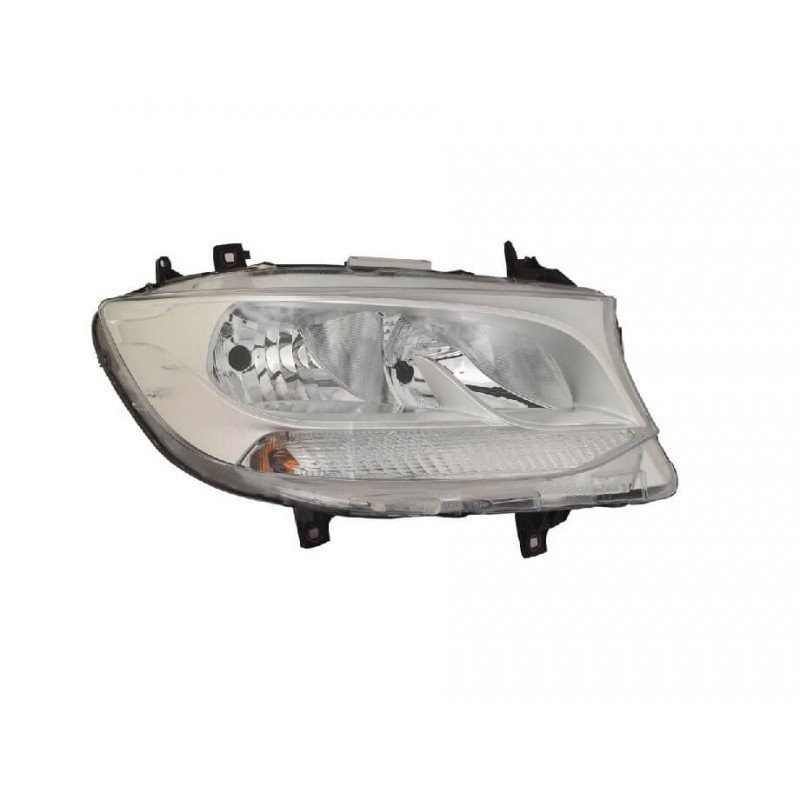 Phare droit Mercedes Sprinter W907 remplacer projecteur cassé halogène