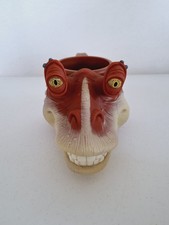 Vintage 1999 Applause Star Wars Episode 1 Jar Jar Binks 3d Mug Cup Figure Vintage 1999 Applause Star Wars Episode 1 Jar Jar Binks 3d Mug Cup Figure