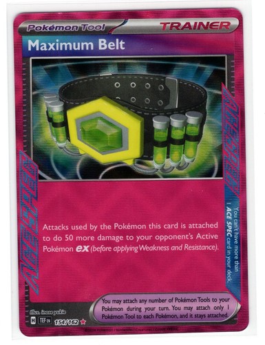 Pokemon Temporal Forces - 154/162 Maximum Belt