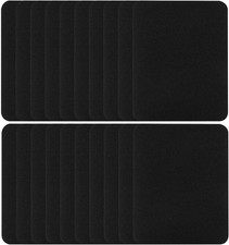 Iron on Patches,20 Pieces Black Iron on Patches for Clothing Repair Jeans,Shirt