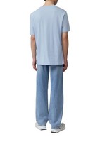 Herren T-Shirt Kurzarm Baumwolle GrößE M Blau Modell-Nr. 12345
