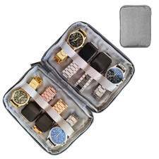 Waterproof Watch Travel Case Organizer Box for Apple Watch  Straps
