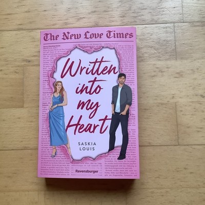 Buch ,,Written into my Heart  von Saskia Louis