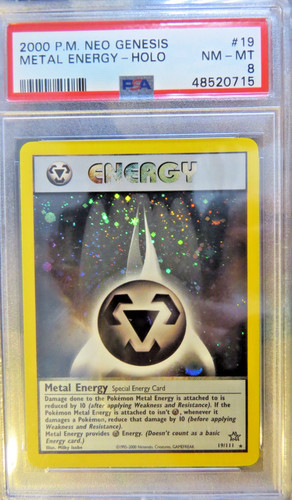 Metal Energy (Unlimited) graded PSA 8 for sale on eBay