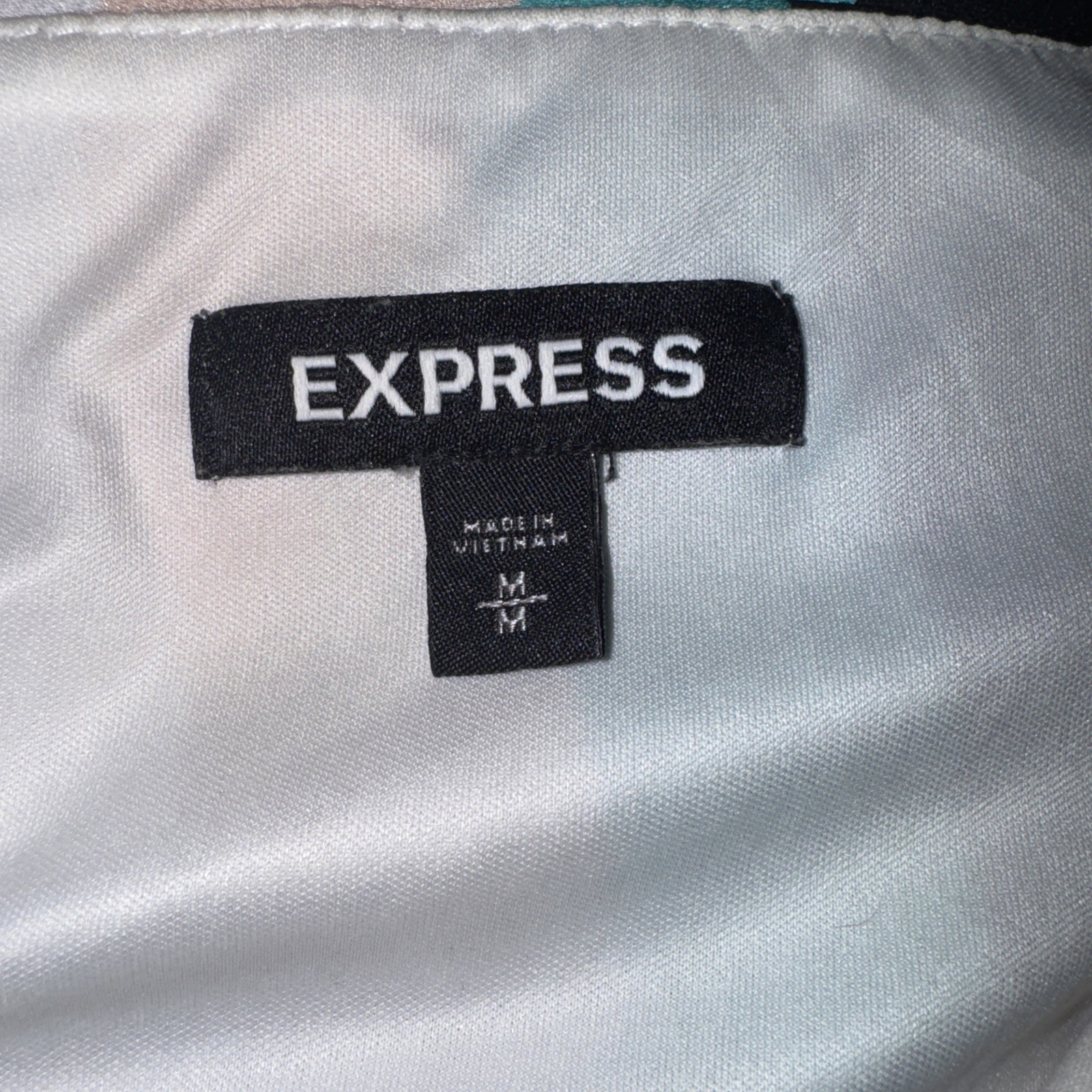 Express Woman’s Multi Colored Stripped Medium Fla… - image 2