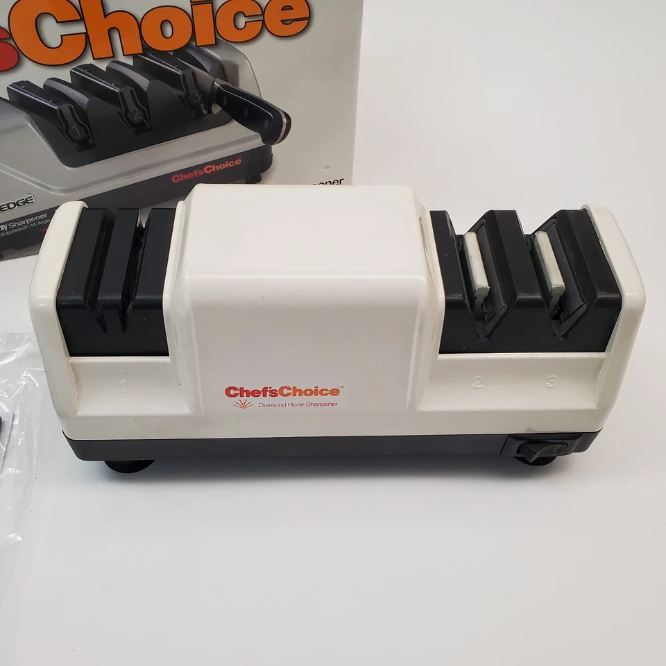 Chef’s Choice Trizor XV EdgeSelect Diamond Hone Sharpener Model 100, Preowned - Image 2 of 4
