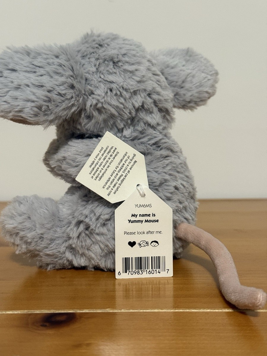 ジェリーキャット Yummy Mouse ぬいぐるみ 新品タグ付き Jellycat Yummy Mouse | eBay