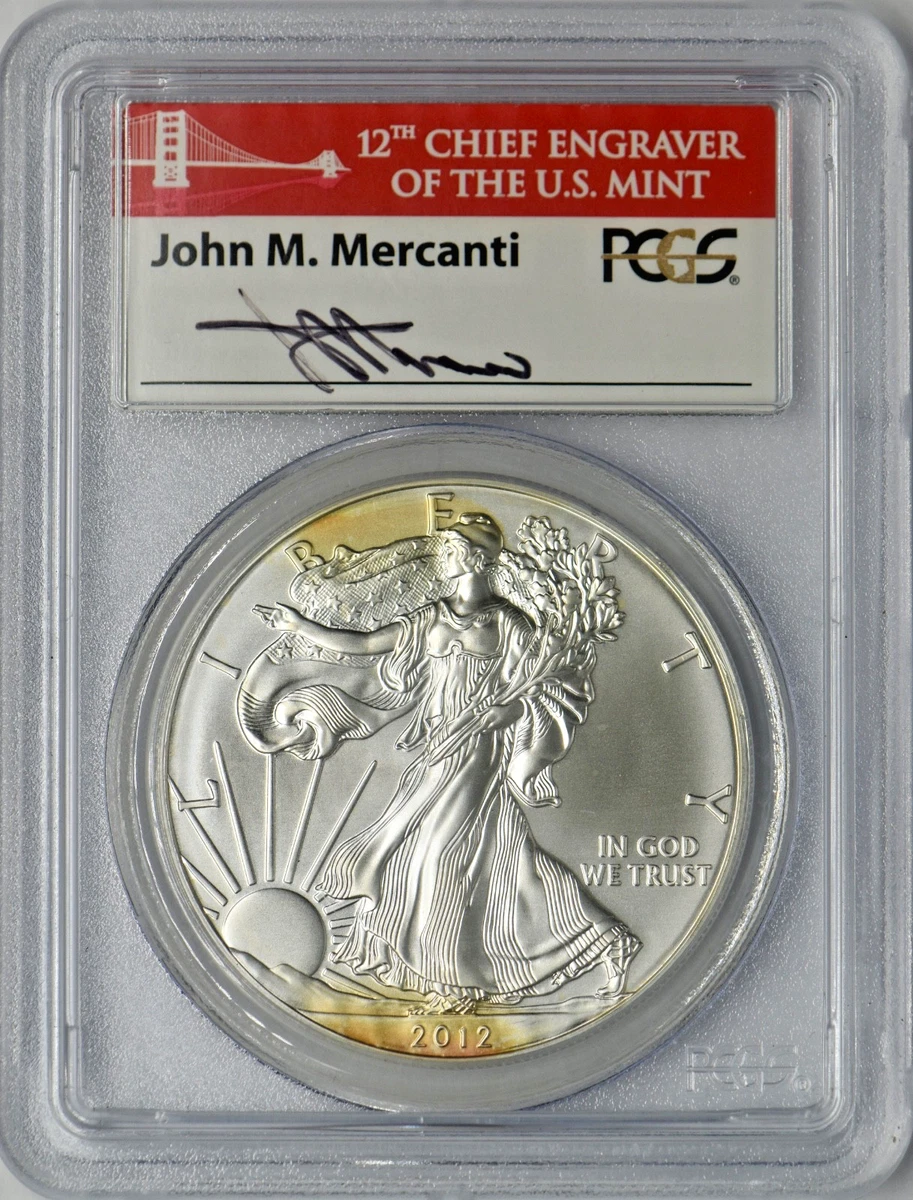 American Eagle MS 70 Graded 2012 Silver Bullion Coins for sale | eBay