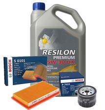 KIT TAGLIANDO per NISSAN QASHQAI 1.5 DCI J10 ACENTA MK1 BOSCH Filtro Aria Olio e Olio