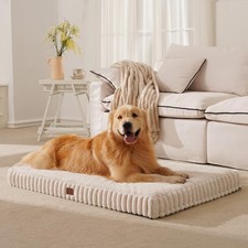 Orthopedic Dog Bed for Large Dog, Waterproof Pet Bed,Non-Slip Bottom and Egg-...