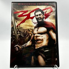 300 DVD 2007 Widescreen Edition Gerard Butler Zack Snyder Spartan Epic Film