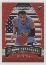 2020-21 Panini Prizm Draft Picks Global Prospects Ruby Wave RJ Hampton #99 0b3