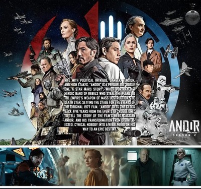 Andor The Complete Series Seasons 1 & 2 (DVD, 4-Disc Box Set) Full