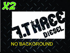 7.3l Decal Sticker Turbo Diesel Truck Def Soot Stacks Usa 2500 6.0l