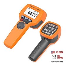 Handheld Stroboscope 60 99999 RPM, Digital Strobe Light Tachometer BT Orange