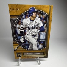 Topps 2025 Museum Collection Shohei Ohtani #1 Gold /249 Serial Dodgers Card