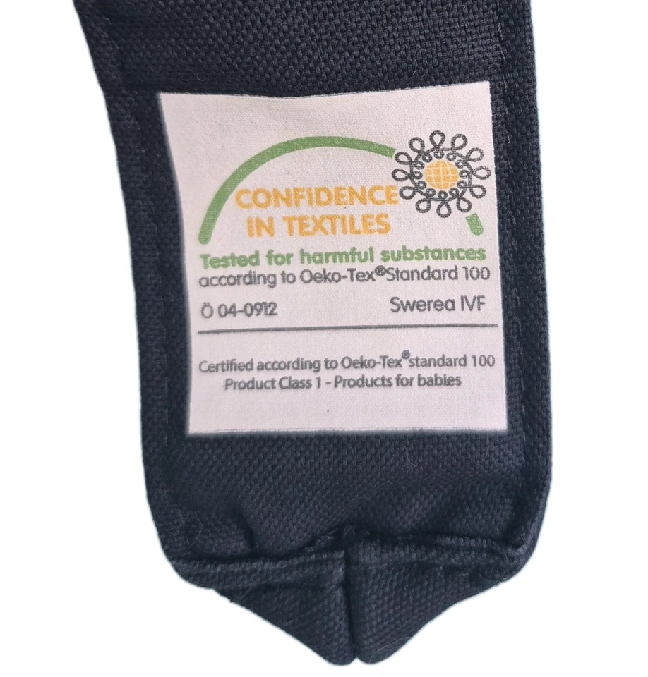 Portabebés BABY BJORN Negro 8-26 libras Ajustable Foto 4 de 4