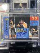Wade Redden 1996 Signature Rookies Rookie Auto Phone Card #1158 /3,000 HOCKEY