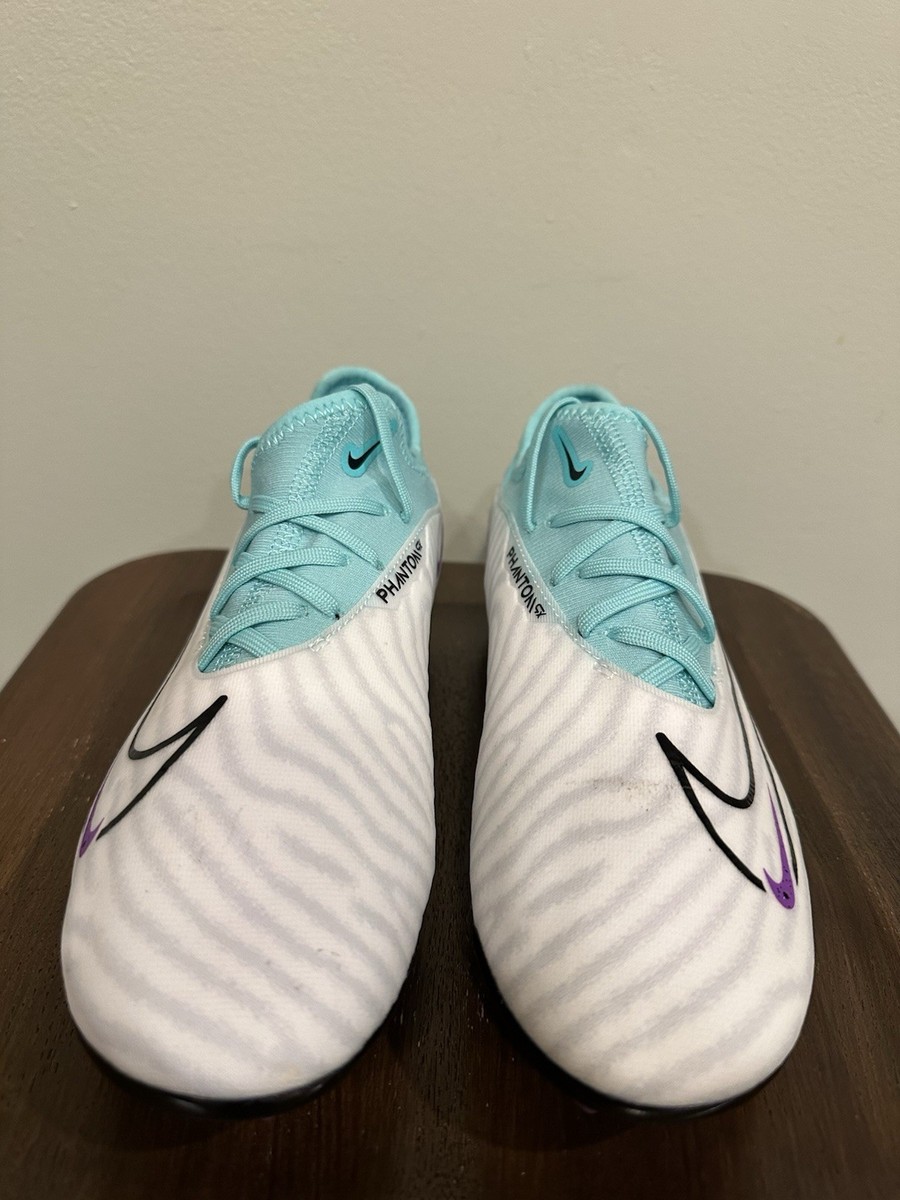 Nike Phantom Gx Pro FG Size 5.5 Soccer Cleats Turquoise/Black